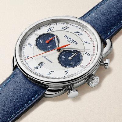 Montre Hermès Arceau Chronographe Très Grand Modèle, 43mm