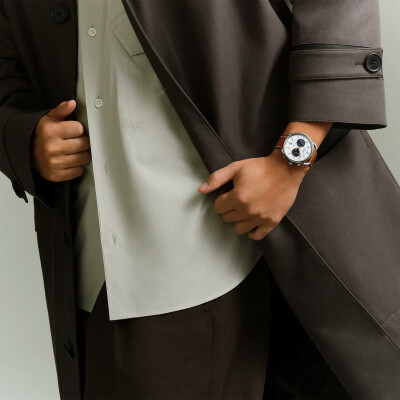 Montre Hermès Arceau Chronographe Très Grand Modèle, 42mm