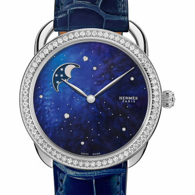 Montre Hermès Arceau Petite Lune, Grand Modèle, 38mm