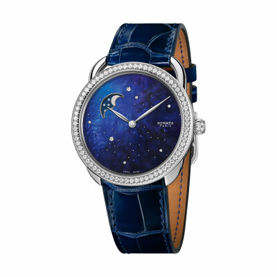 Montre Hermès Arceau Petite Lune, Grand Modèle, 38mm