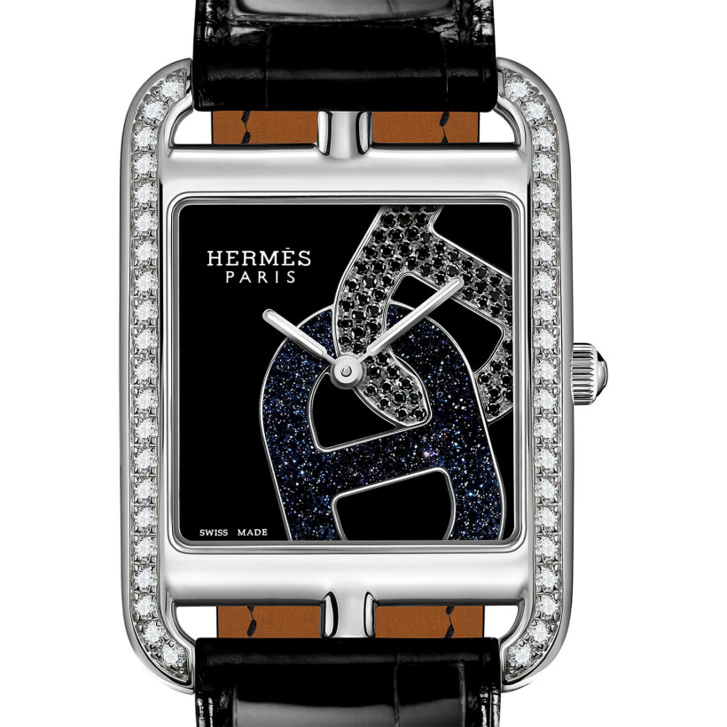 Montre Hermès Cape Cod Chaîne d'Ancre Joaillier, Grand Modèle, 37mm