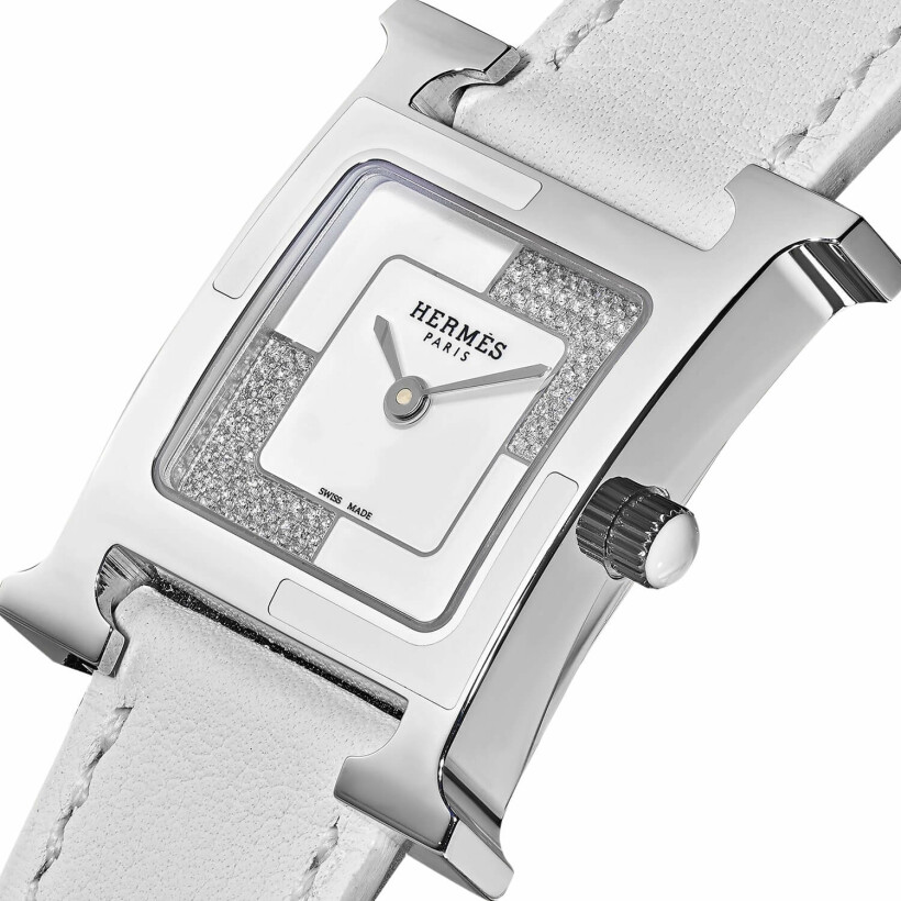 Montre Hermès Heure H au Carré Petit Modèle, 21mm