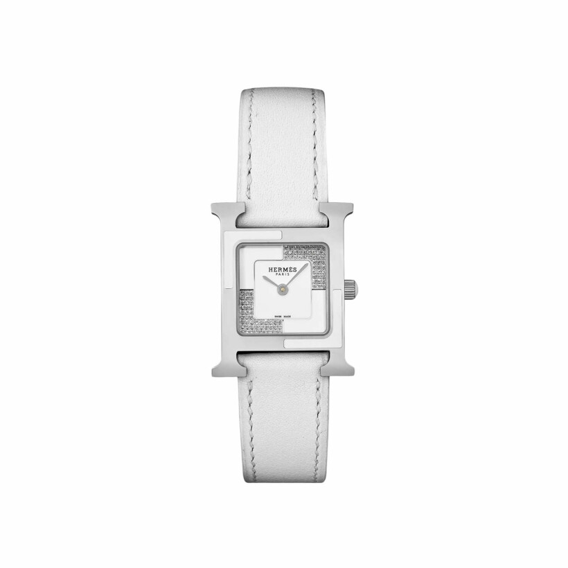 Montre Hermès Heure H au Carré Petit Modèle, 21mm