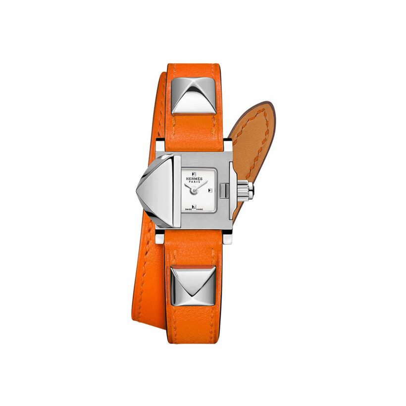 Hermès Médor watch, 16x16mm