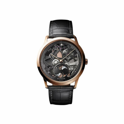 Montre Hermès Slim d'Hermès Squelette Lune