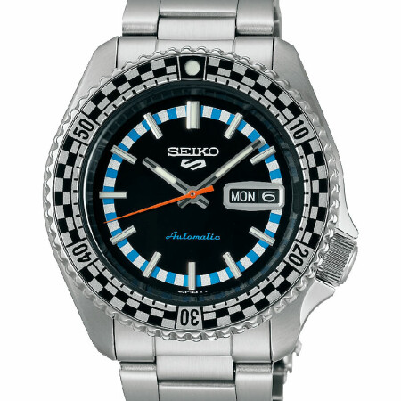 Montre Seiko 5 Sports Checker Flag Édition Spéciale SRPK67K1