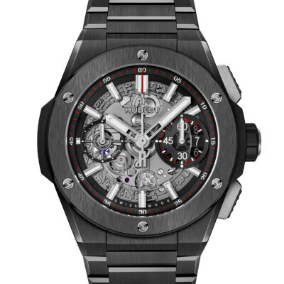 Hublot Big Bang Unico Integrated Black Magic watch