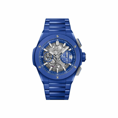 Montre Hublot Big Bang Integrated Blue Indigo Ceramic 42mm