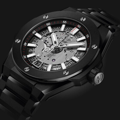 Hublot Big Bang Integrated Time Only Black Magic watch