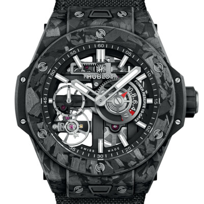 Montre Hublot Big Bang Meca-10 Frosted Carbon 42mm