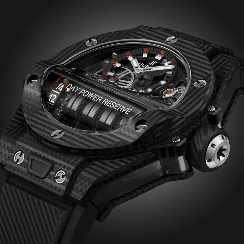 Montre Hublot Big Bang MP-11 Power Reserve 14 Days 3D Carbon Édition Limitée 45mm