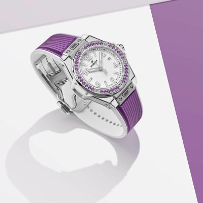Montre Hublot Big Bang One Click Joyful Steel Purple