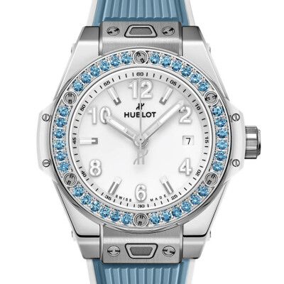 Hublot Big Bang One Click Joyful Steel Sky Blue watch