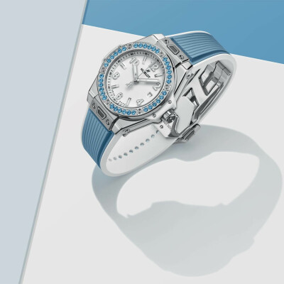 Hublot Big Bang One Click Joyful Steel Sky Blue watch