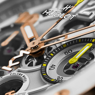 Montre Hublot Big Bang Reloaded Kylian Mbappé White Ceramic Édition Limitée