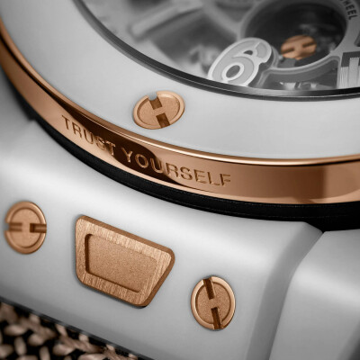 Montre Hublot Big Bang Reloaded Kylian Mbappé White Ceramic Édition Limitée
