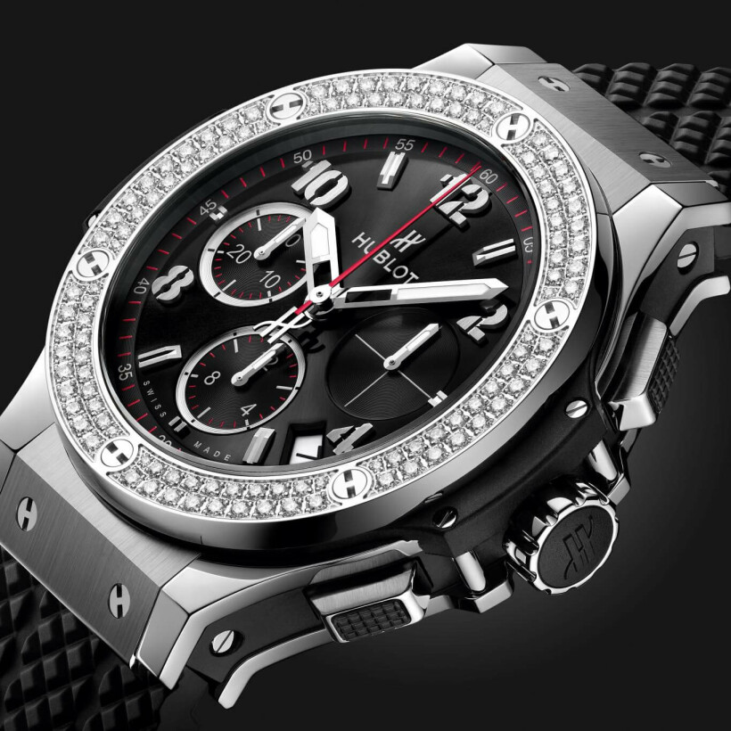 Montre Hublot Big Bang Steel Diamonds 41mm