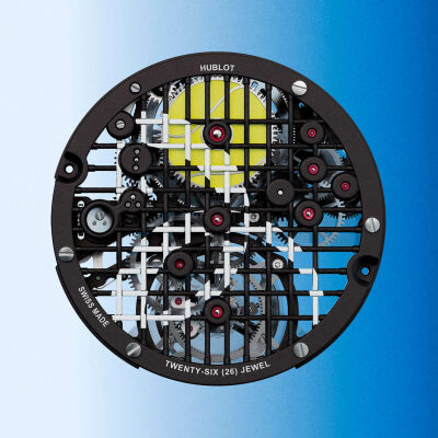 Montre Hublot Big Bang Tourbillon Novak Djokovic Goat Edition Green