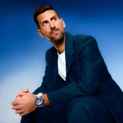 Montre Hublot Big Bang Tourbillon Novak Djokovic Goat Edition Blue