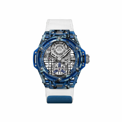 Montre Hublot Big Bang Tourbillon Novak Djokovic Goat Edition Blue