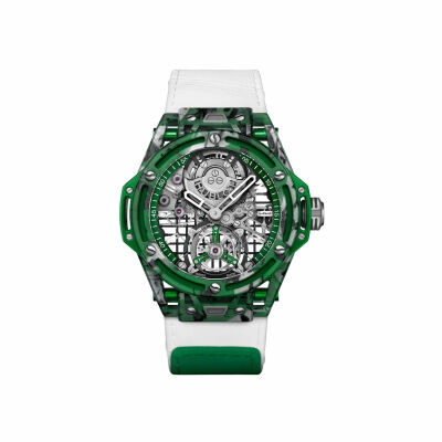 Montre Hublot Big Bang Tourbillon Novak Djokovic Goat Edition Green