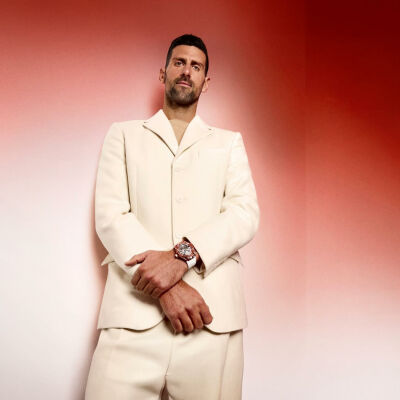 Montre Hublot Big Bang Tourbillon Novak Djokovic Goat Edition Orange