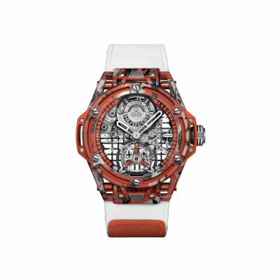 Montre Hublot Big Bang Tourbillon Novak Djokovic Goat Edition Orange