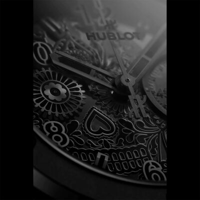 Montre Hublot Big Bang Unico All Black Calavera