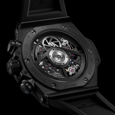Montre Hublot Big Bang Unico All Black Calavera