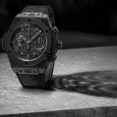 Montre Hublot Big Bang Unico All Black Calavera