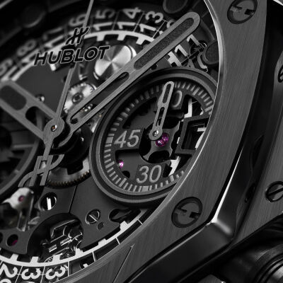 Montre Hublot Big Bang Unico SR_A By Samuel Ross All Black