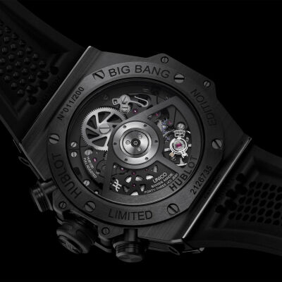 Montre Hublot Big Bang Unico SR_A By Samuel Ross All Black