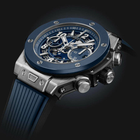 Montre Hublot Big Bang Unico Titanium Blue Ceramic 44mm