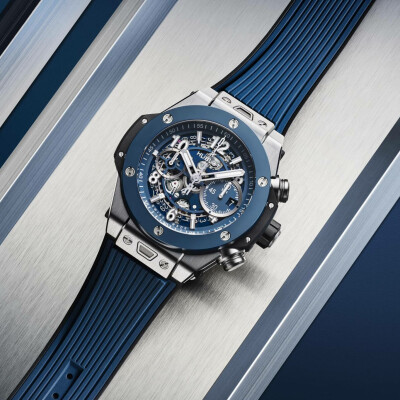 Hublot Big Bang Unico Titanium Blue Ceramic watch