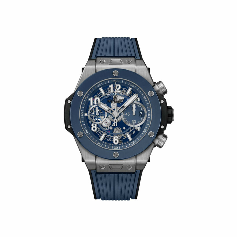 Hublot Big Bang Unico Titanium Blue Ceramic watch