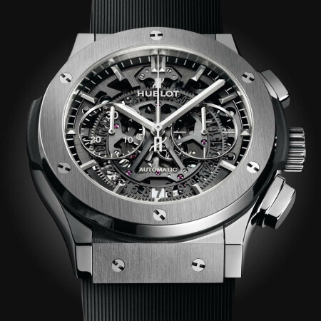 Montre Hublot Classic fusion Aero chronograph titanium 45mm