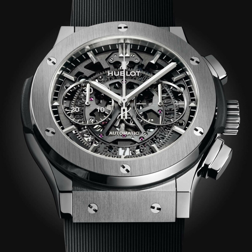 Hublot Classic fusion Aero chronograph titanium watch