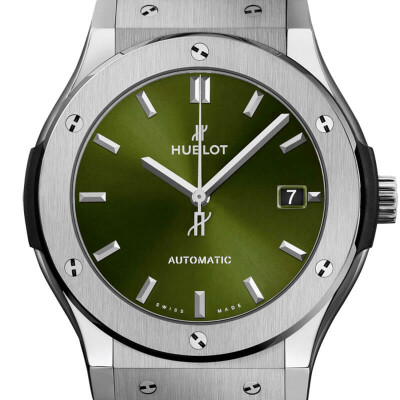 Montre Hublot Classic Fusion Titanium Green 45mm