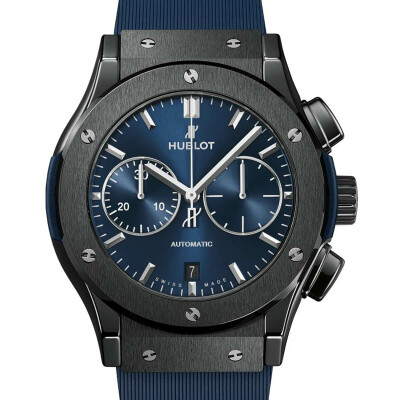 Hublot Classic Fusion Ceramic Blue Chronograph 45mm watch
