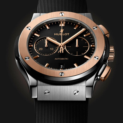 Hublot Classic Fusion Chronograph Titanium King Gold 42mm watch