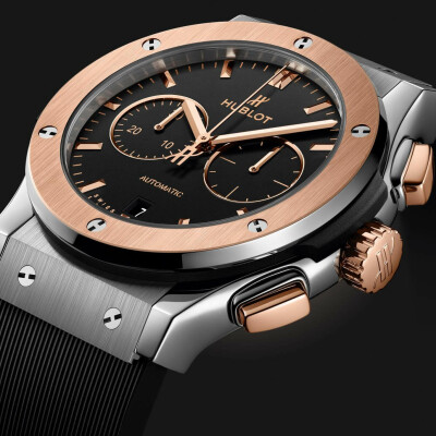 Hublot Classic Fusion Chronograph Titanium King Gold 42mm watch