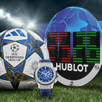 Montre Hublot Classic Fusion Chronograph UEFA Champions League Titanium