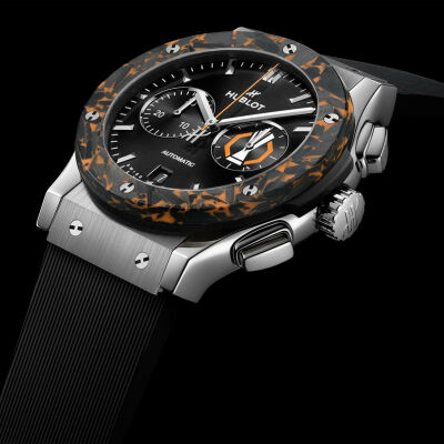 Montre Hublot Classic Fusion Chronograph UEFA Europa League Titanium Carbon