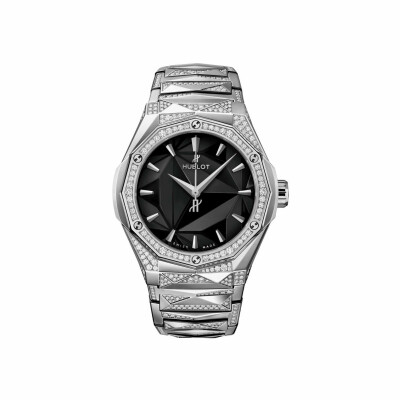 Montre Hublot Classic Fusion Orlinski Bracelet Titanium Alternative Pavé 40mm