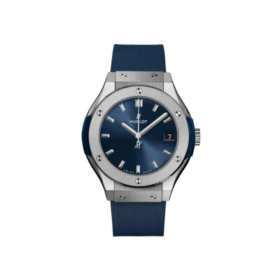 Montre Hublot Classic Fusion Titanium Blue 33mm