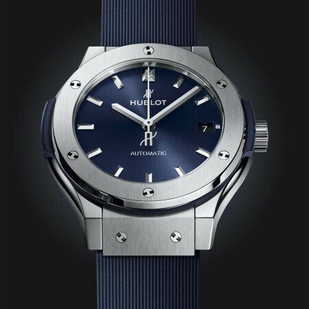 Hublot Classic Fusion Titanium Blue 38mm watch