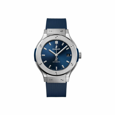 Montre Hublot Classic Fusion Titanium Blue 38mm