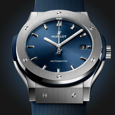 Hublot Classic Fusion Titanium Blue 45mm watch