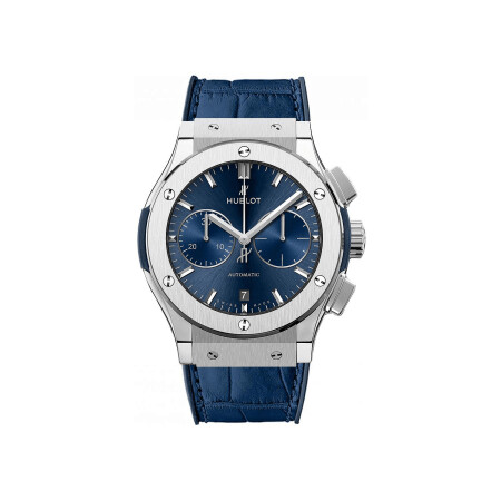 Montre Hublot Classic Fusion Titanium Blue Chronograph 45mm