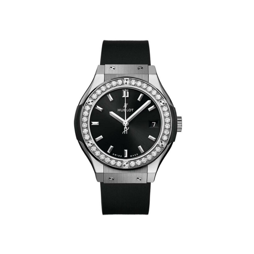 Hublot Classic Fusion Titanium Diamonds watch